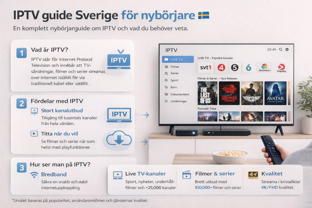 iptv guide sverige