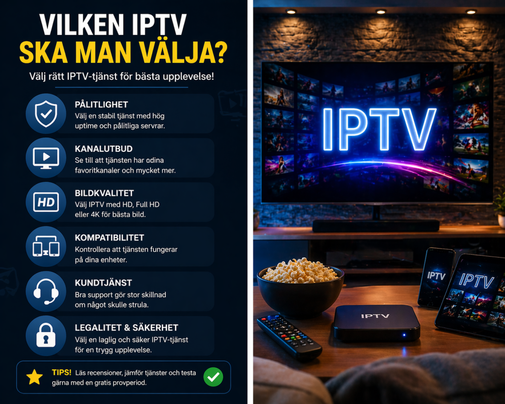 vilken iptv ska man välja