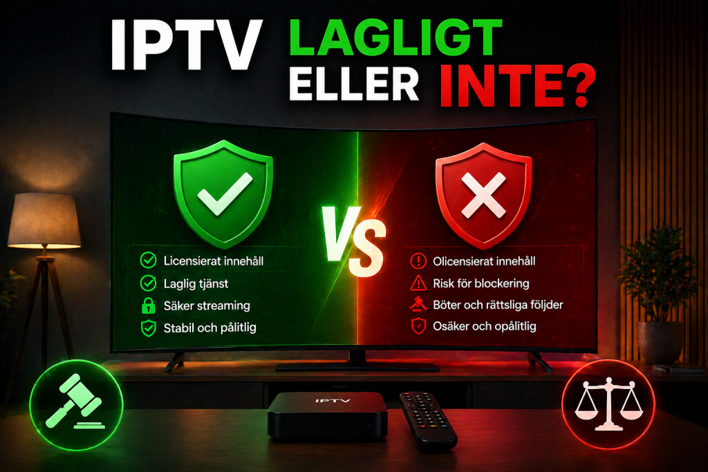 iptv lagligt eller inte