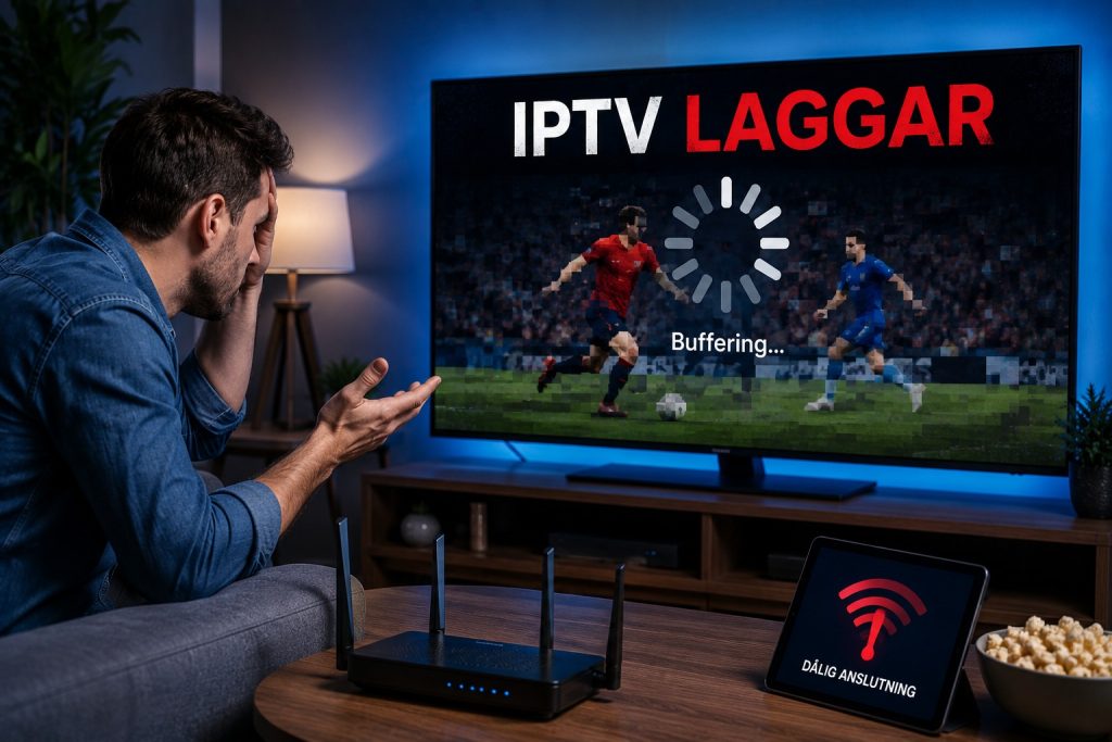iptv laggar