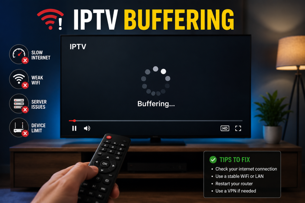 iptv buffering