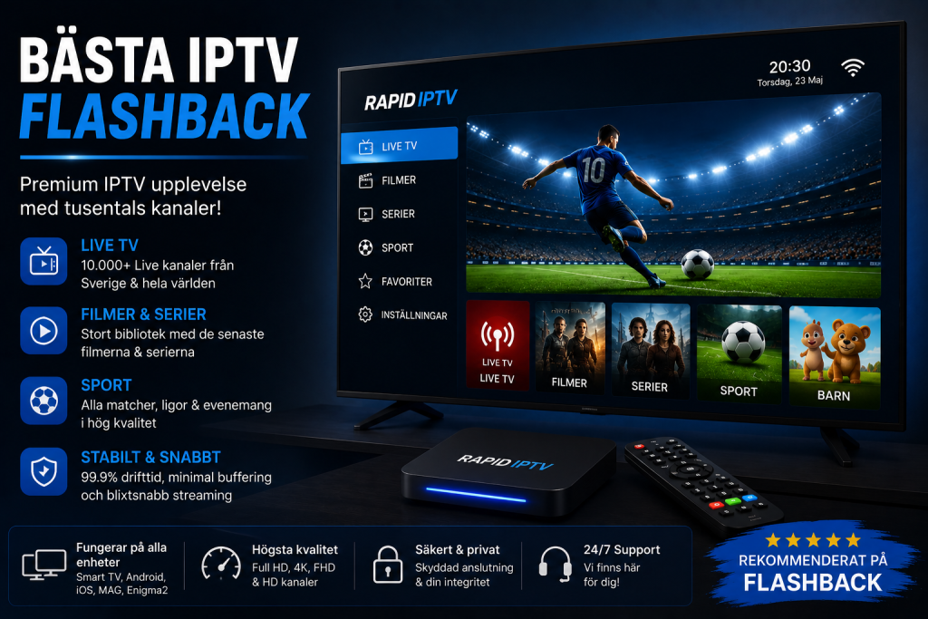 bästa iptv flashback