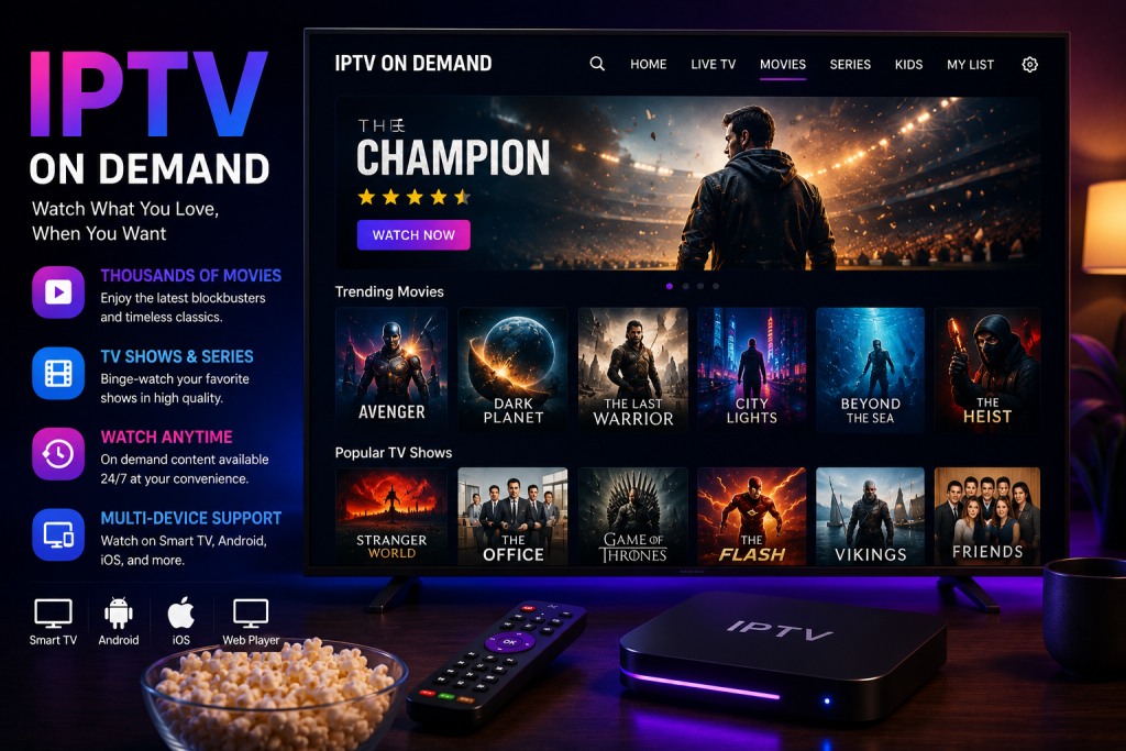 iptv on demand