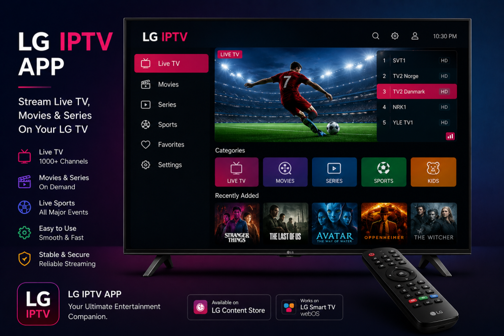 lg iptv app