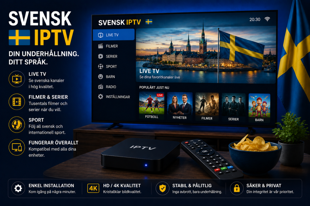 svensk iptv
