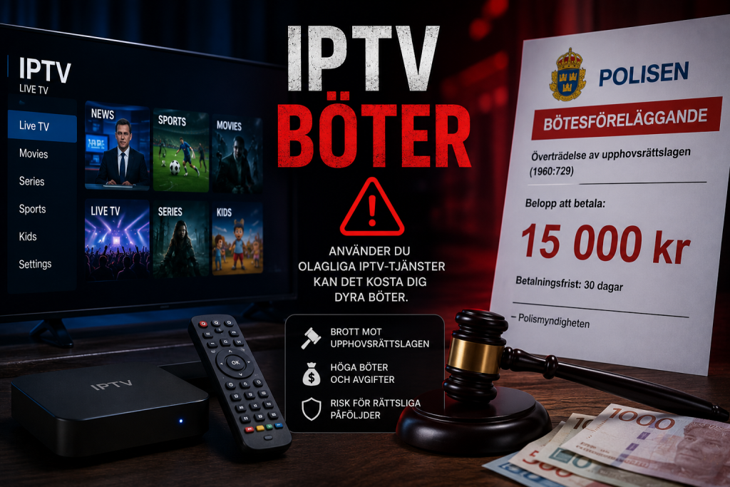 iptv böter