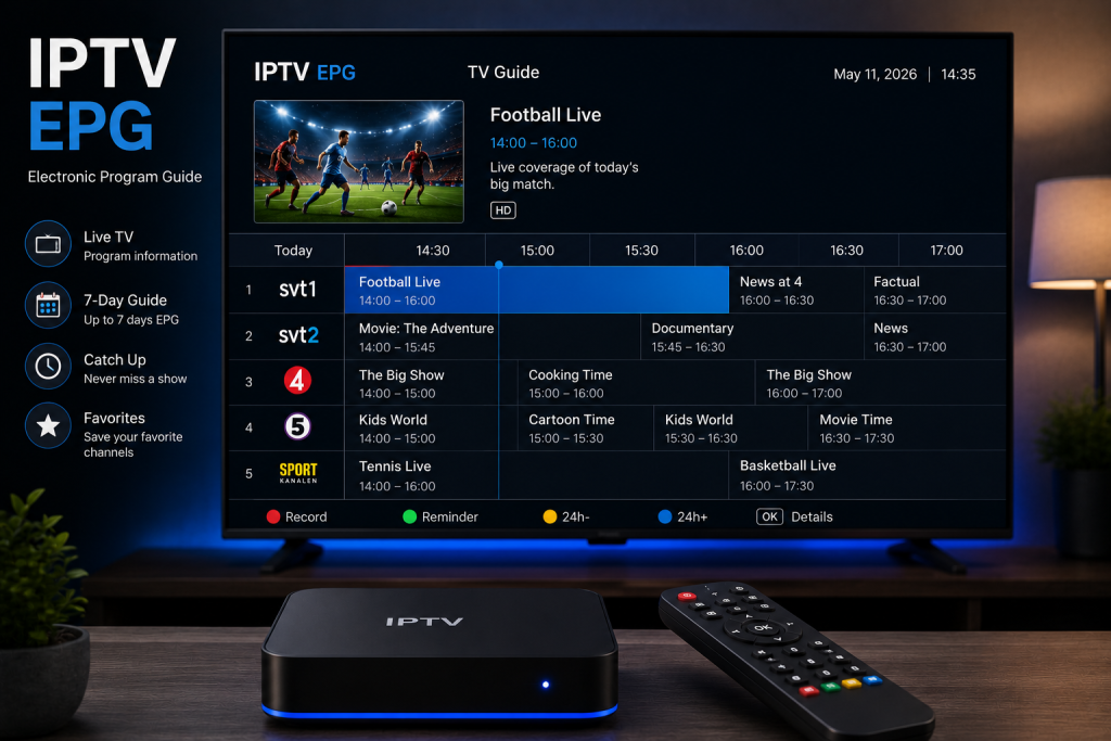iptv epg