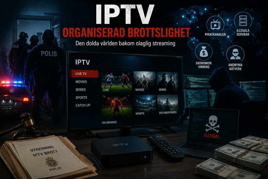 iptv organiserad brottslighet