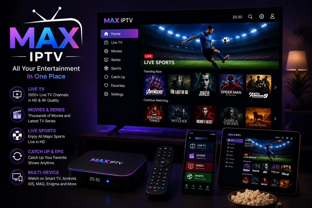 max iptv