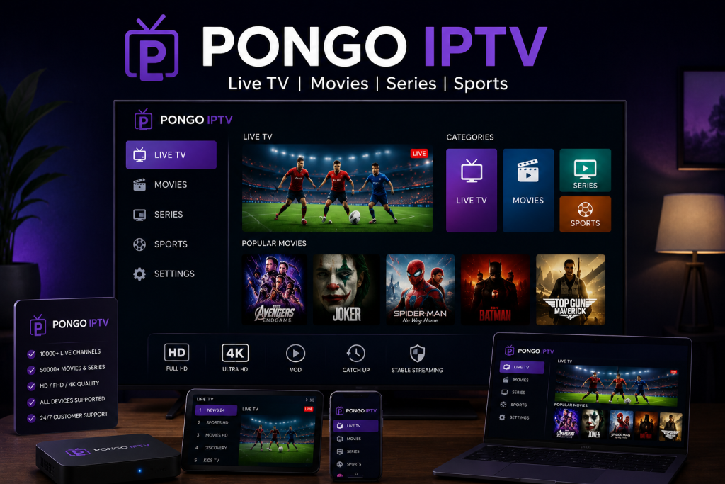 pongo iptv