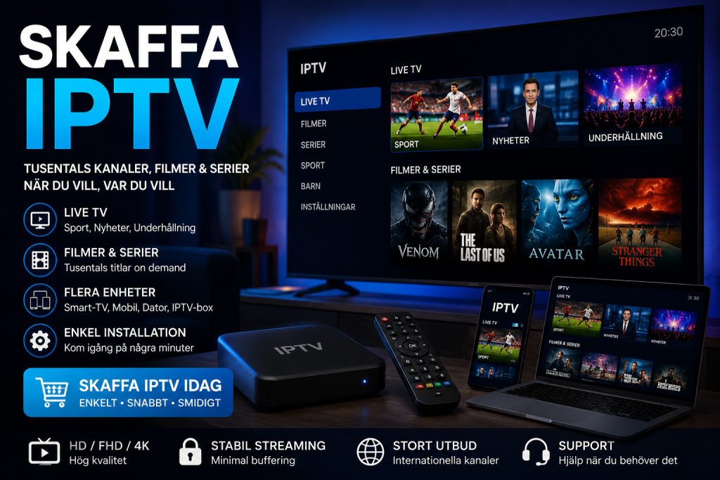 skaffa iptv