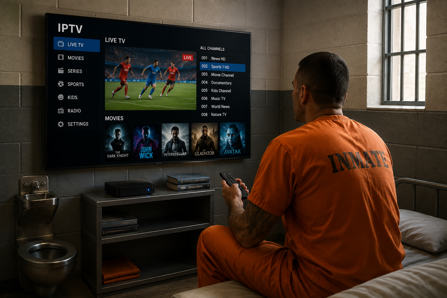 iptv fängelse