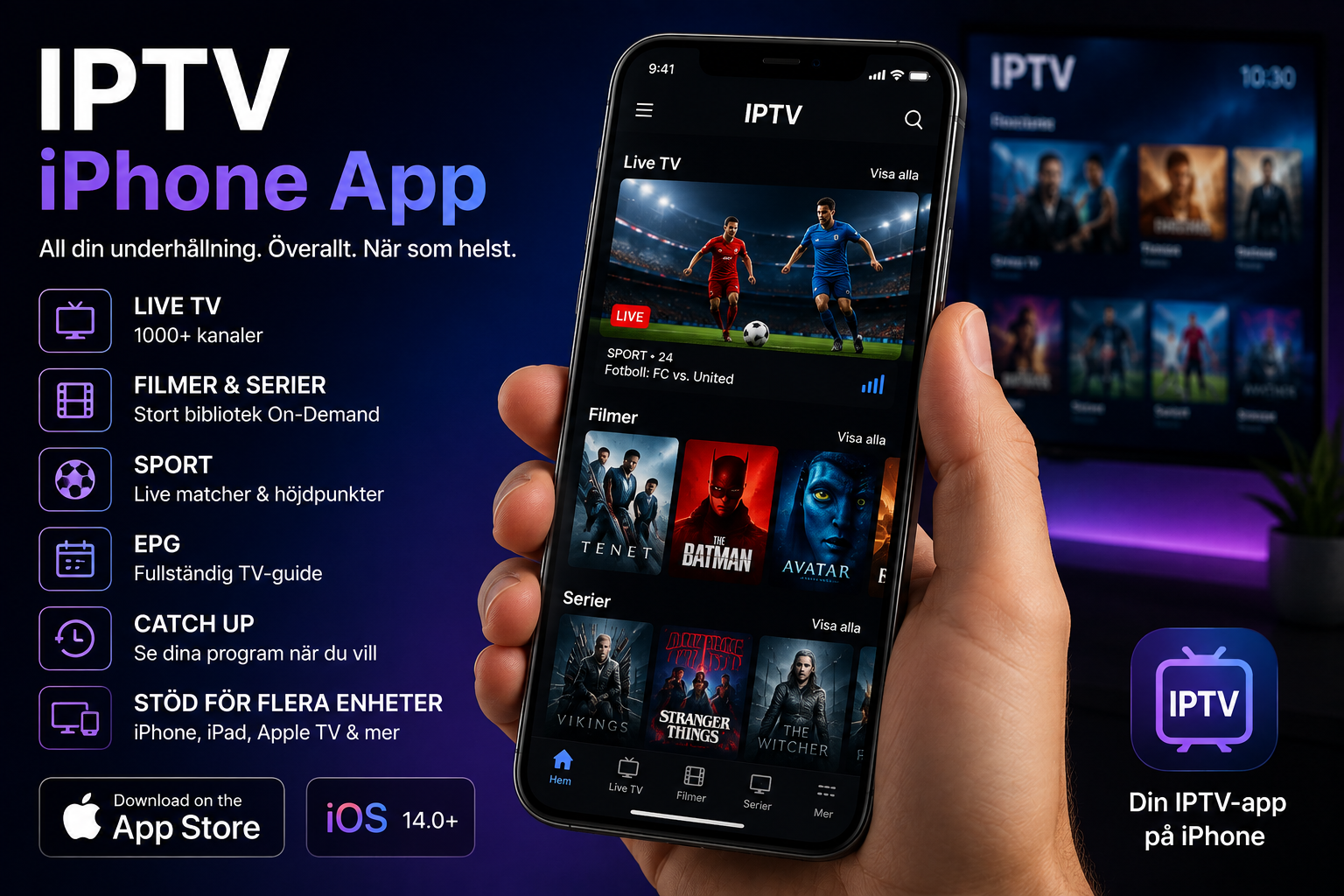 iptv iphone app