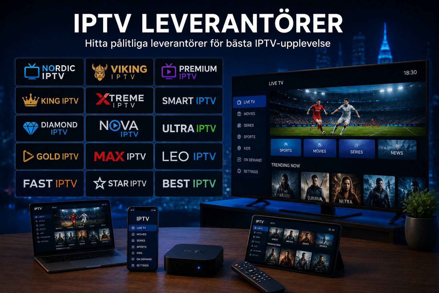 iptv leverantörer