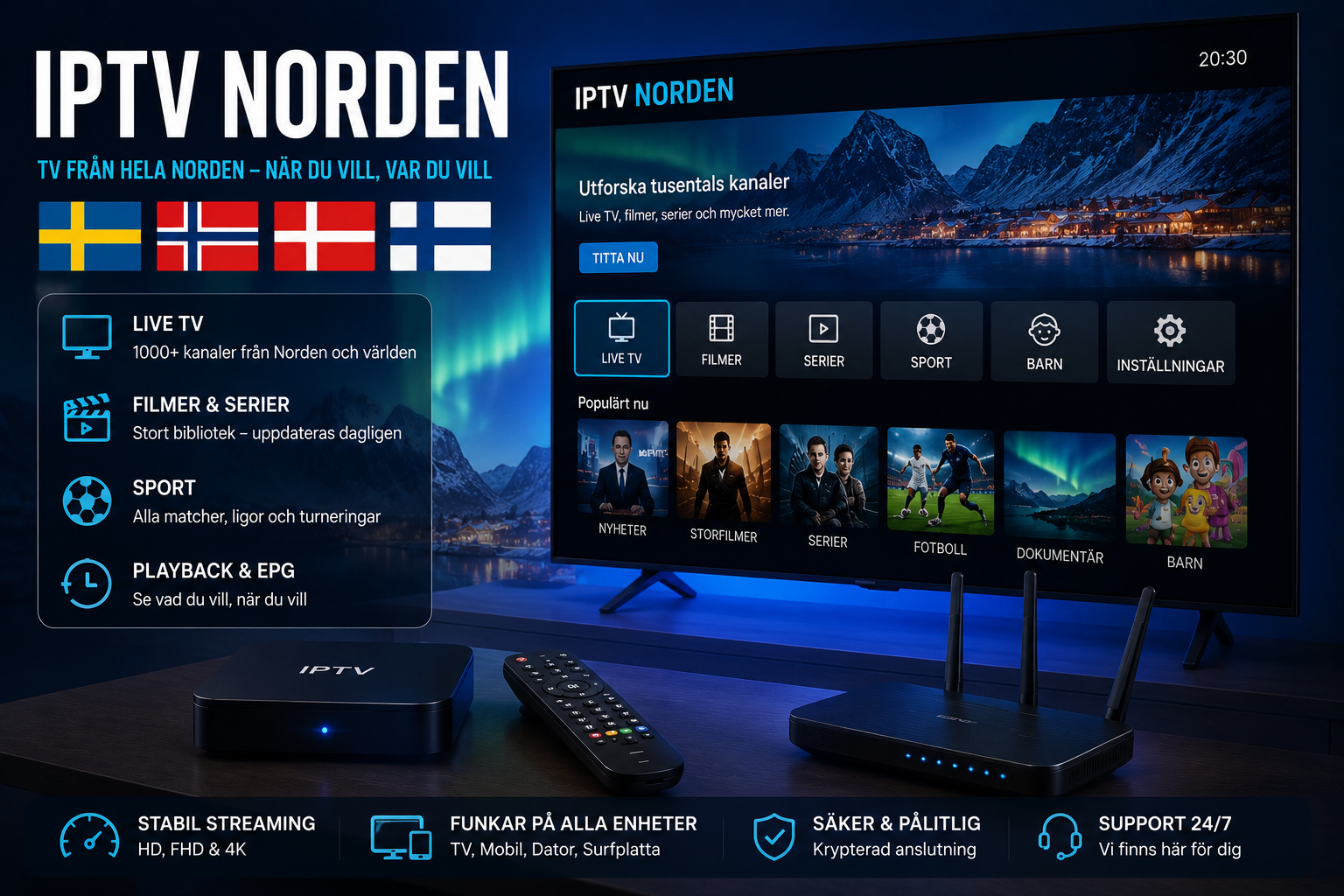 iptv norden