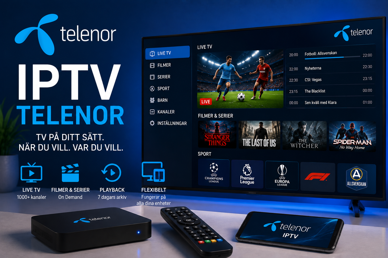 iptv telenor