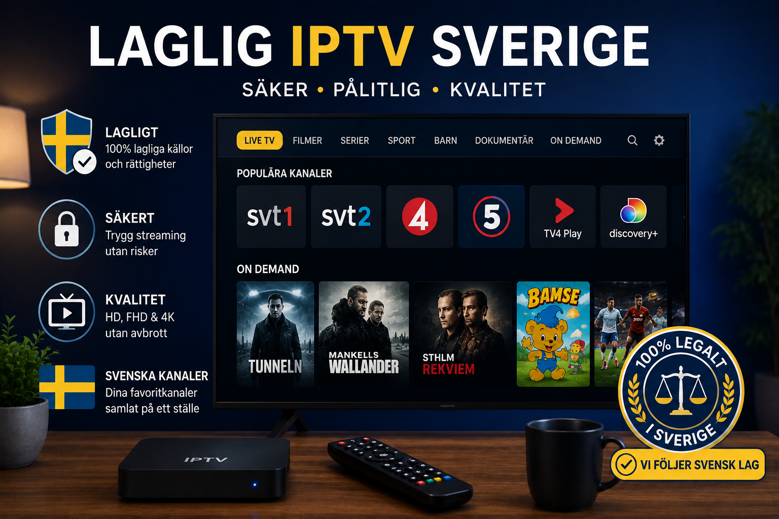 laglig iptv