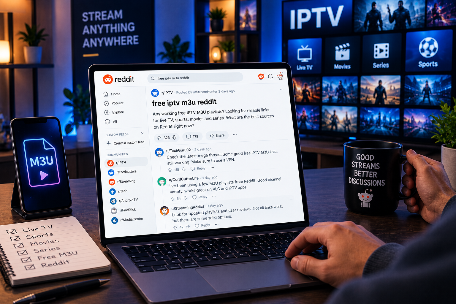 free iptv m3u reddit