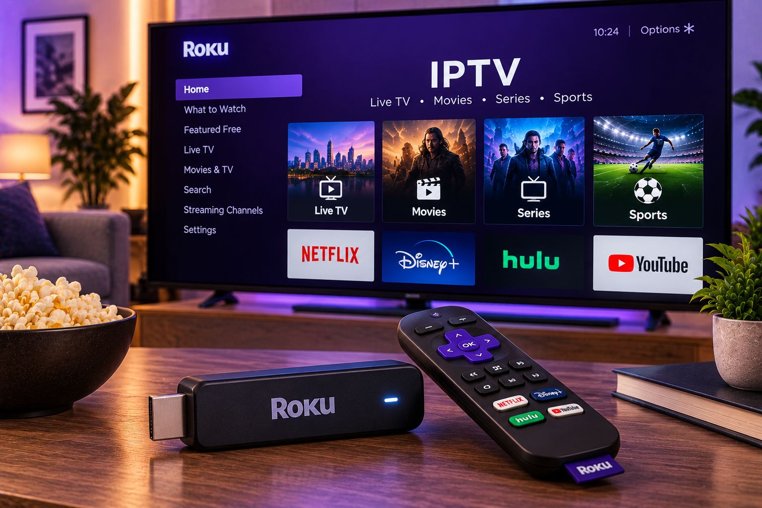iptv roku