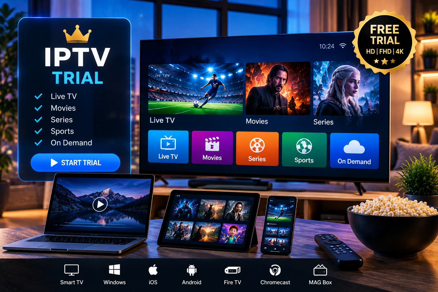 iptv trial