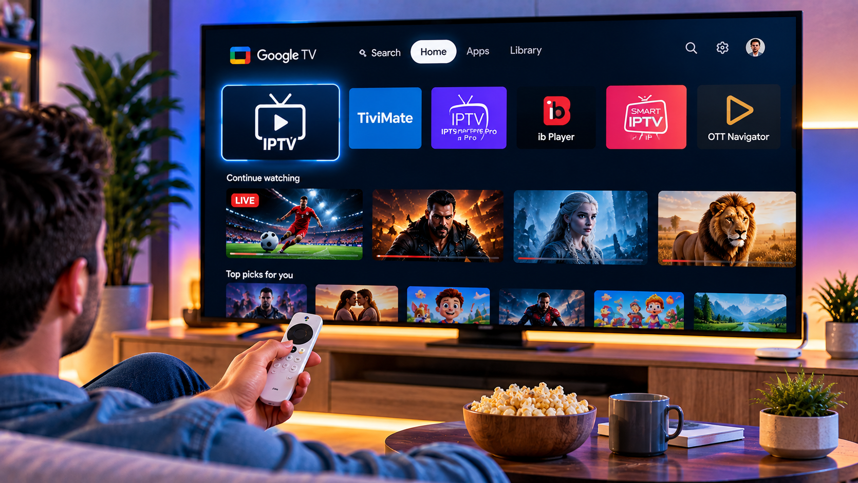 best iptv app for google tv