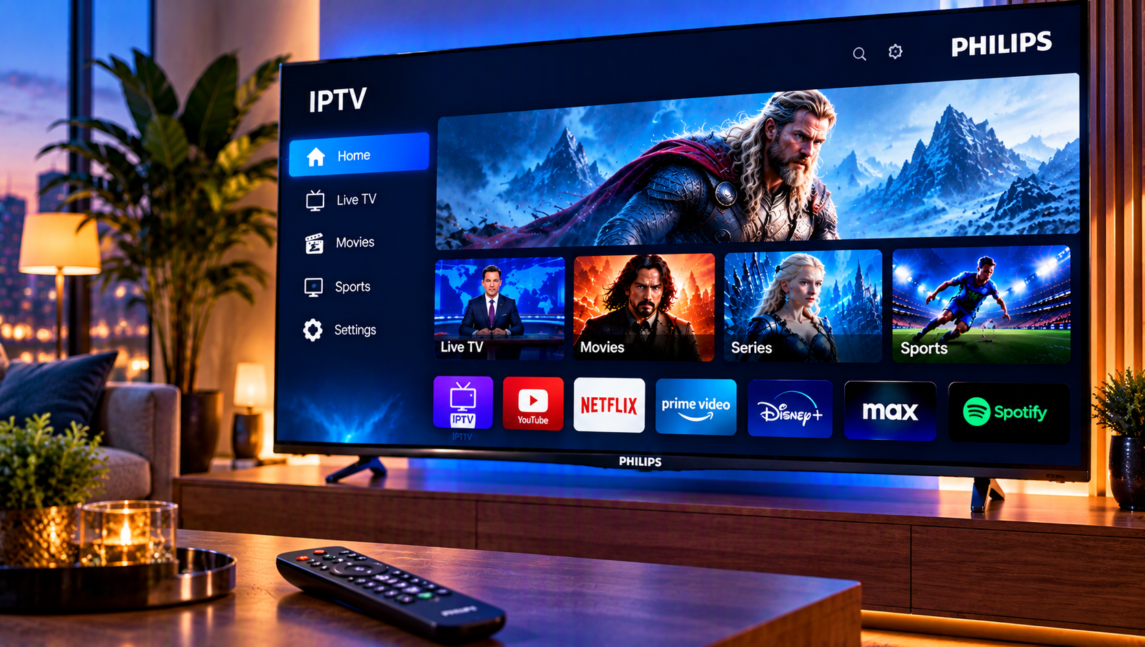 iptv philips tv